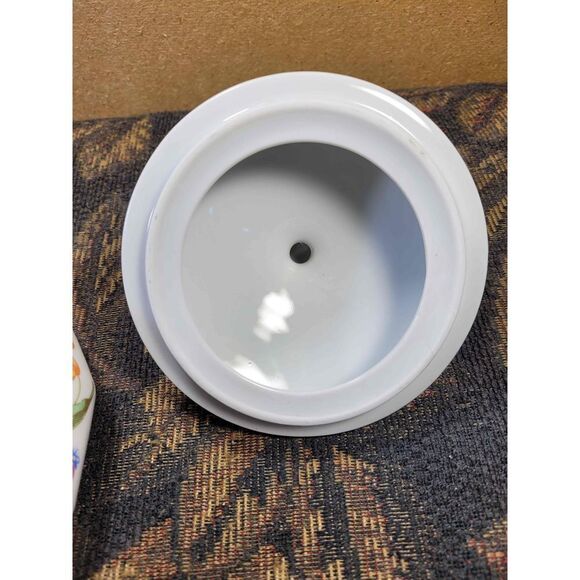 Vintage Jlmeanau German Floral Candy Dish - Picture 4 of 8